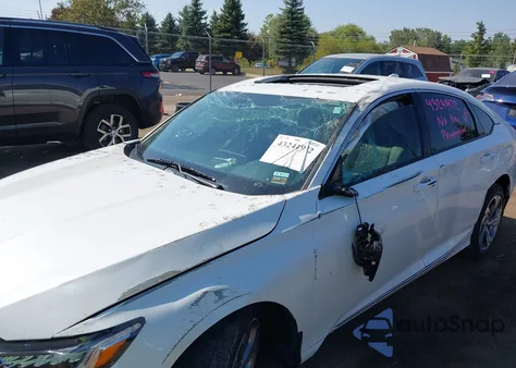 2020 Honda Accord Ex z USA, uszkodzony, nr VIN 1HGCV1F44LA079154